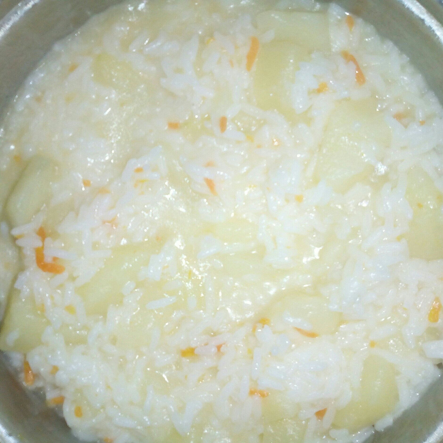 Arroz com batata