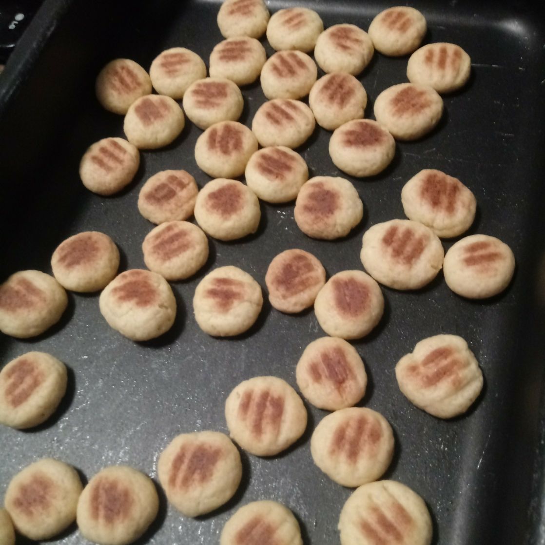 Biscoitos amanteigados rápidos e fáceis