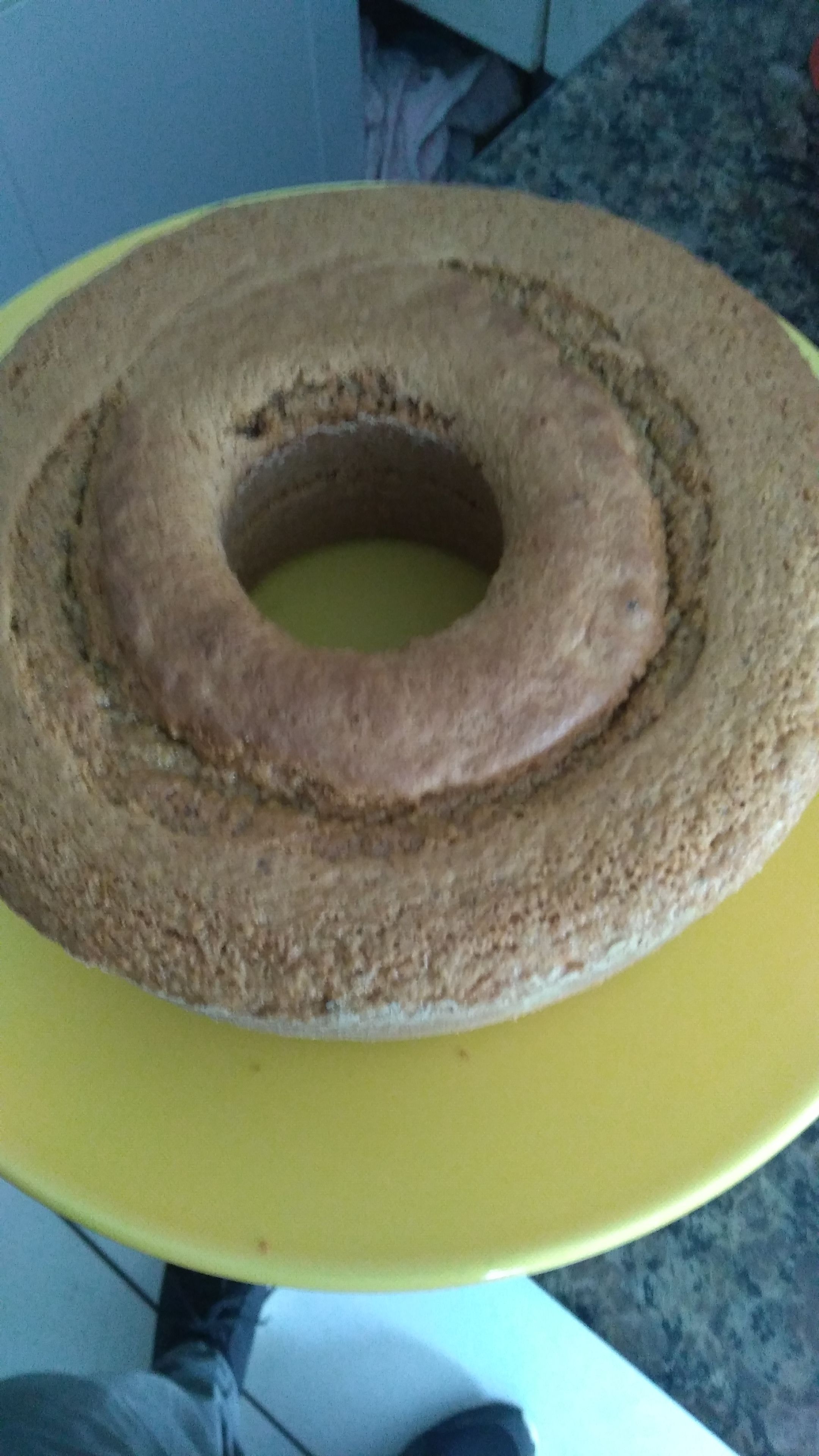 Bolo de amendoim com xilitol