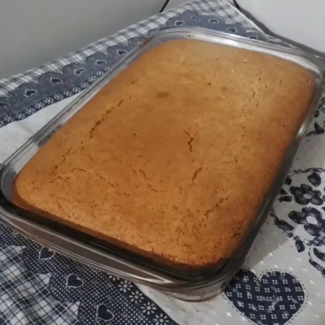 Bolo de Kefir e Coco