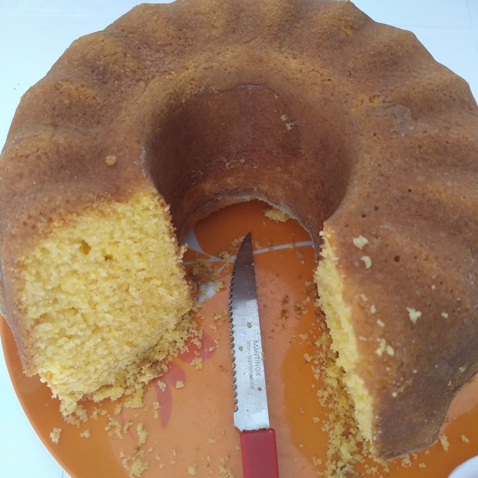 Bolo de maisena