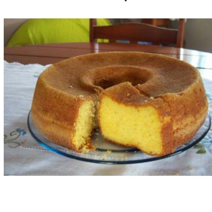 Bolo de milharina perfeito