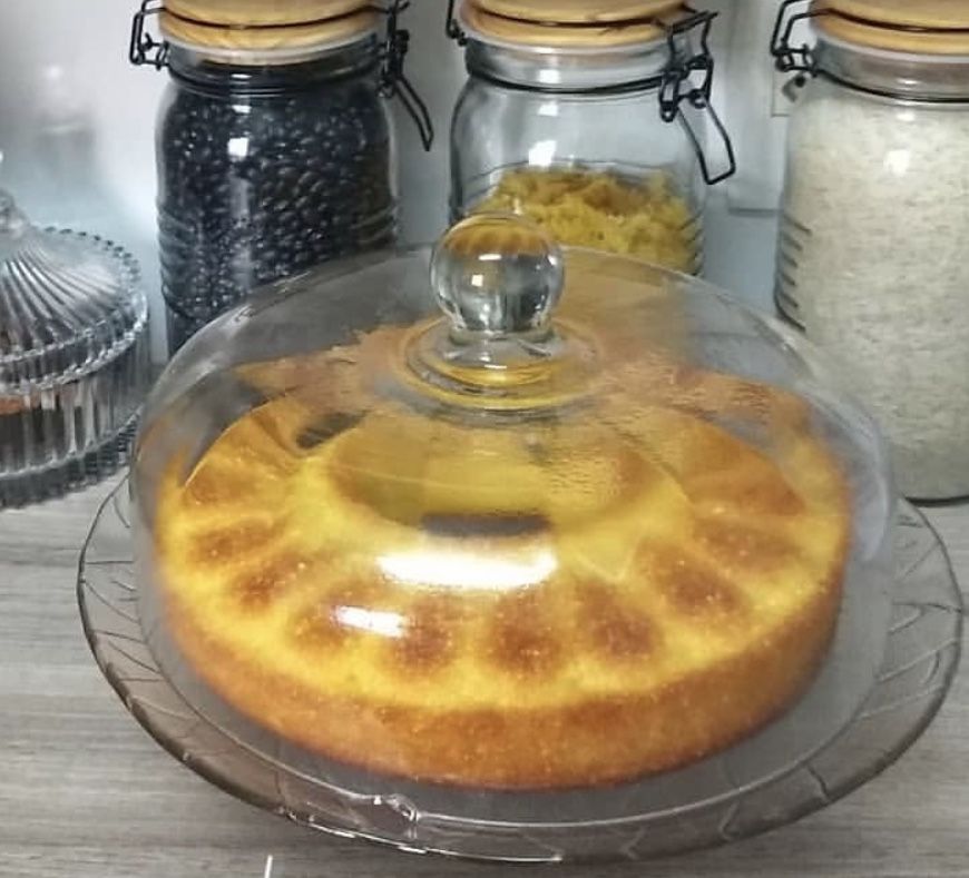 Bolo de milho cremoso de liquidificador