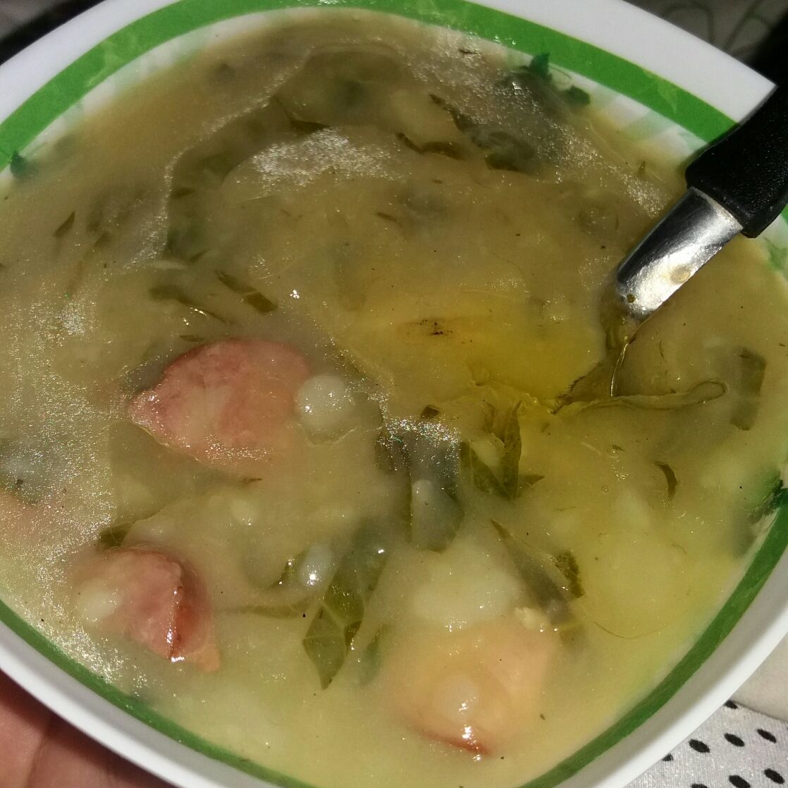 Caldo verde simples