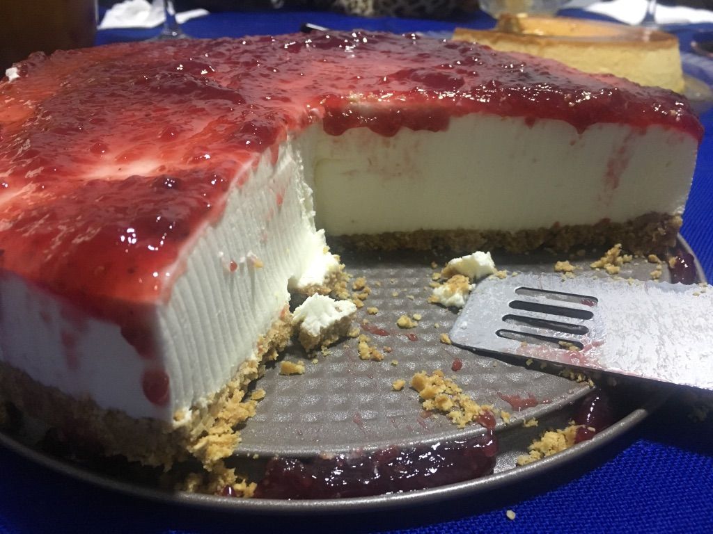 Cheesecake frutos vermelhos