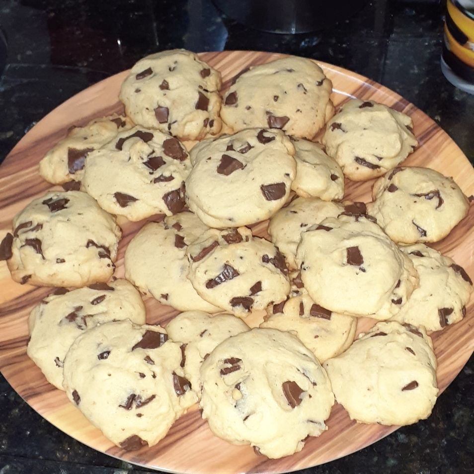 Cookies sem açúcar mascavo