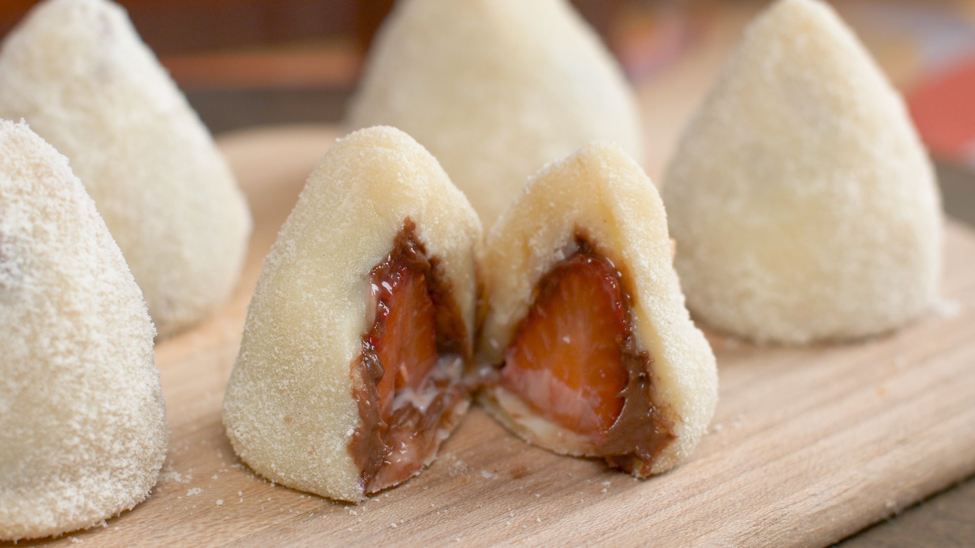 Coxinha de leite em pó