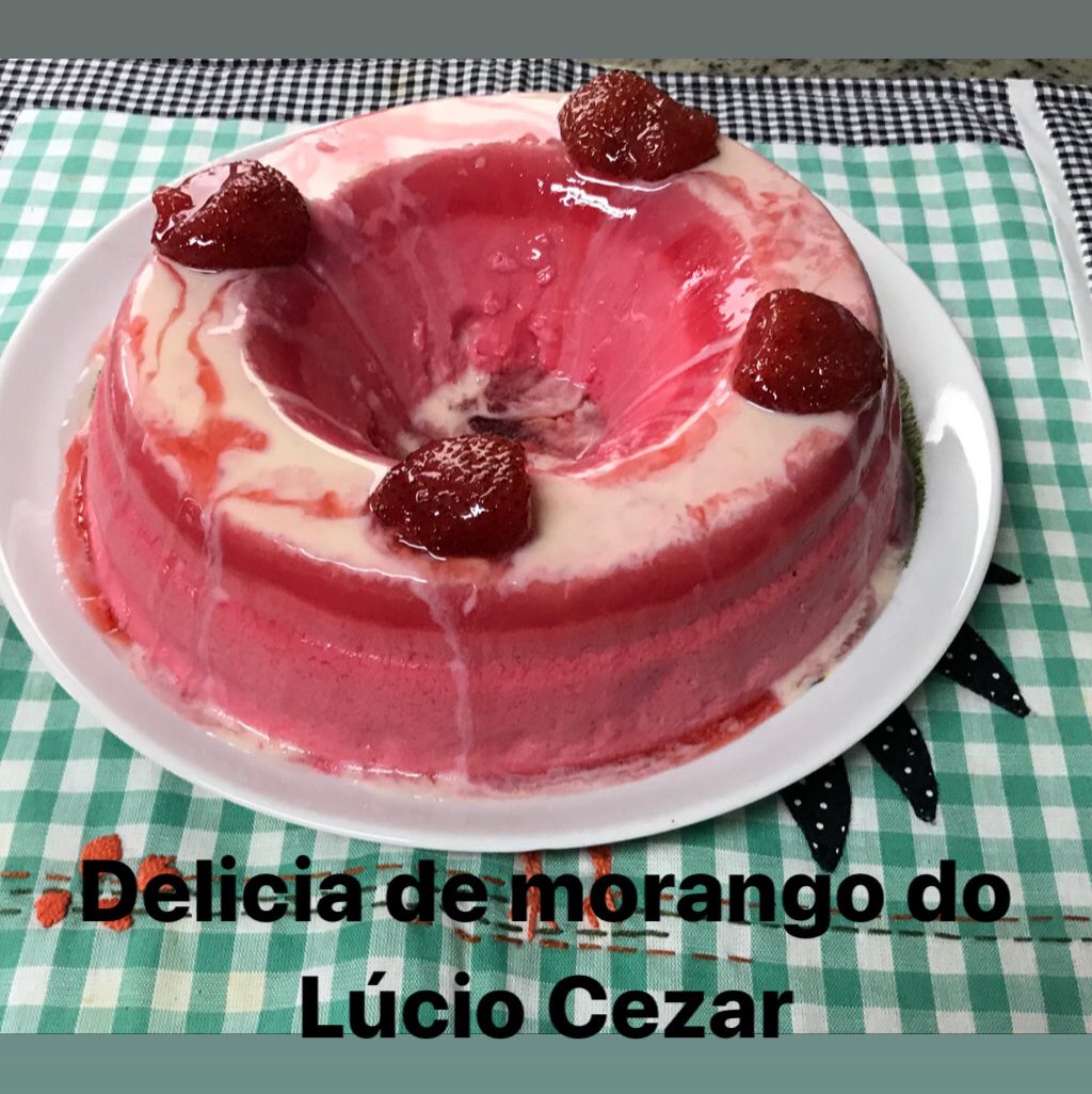 Delícia de morango do Lúcio Cezar