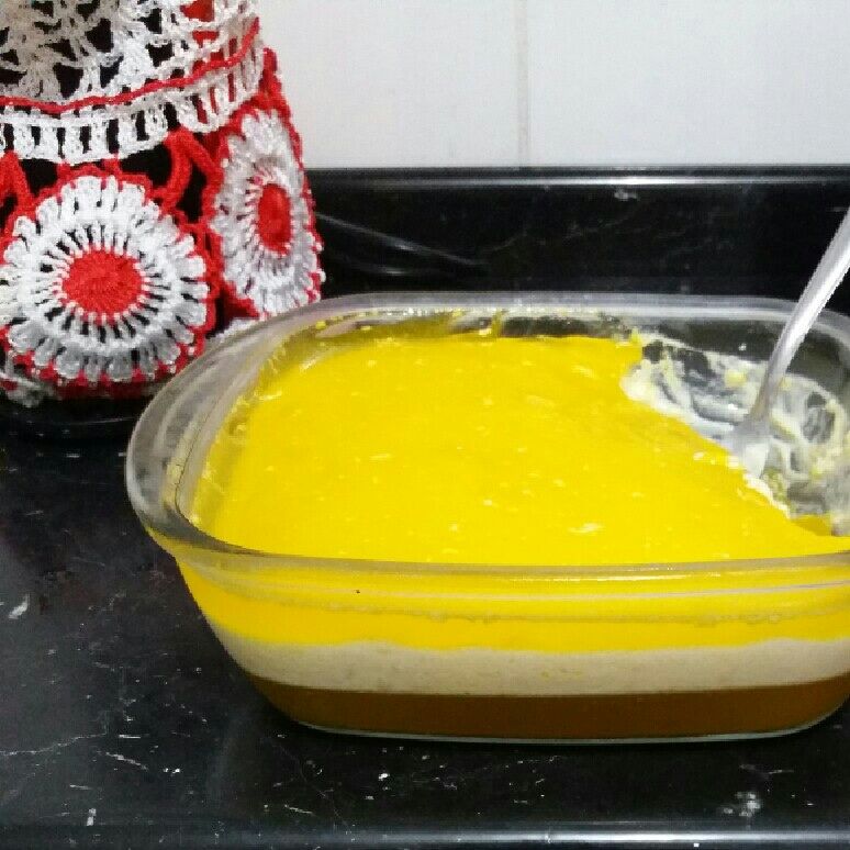 Gelado de abacaxi da Letícia