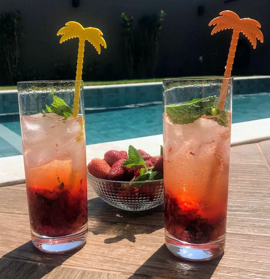 Mojito de morango