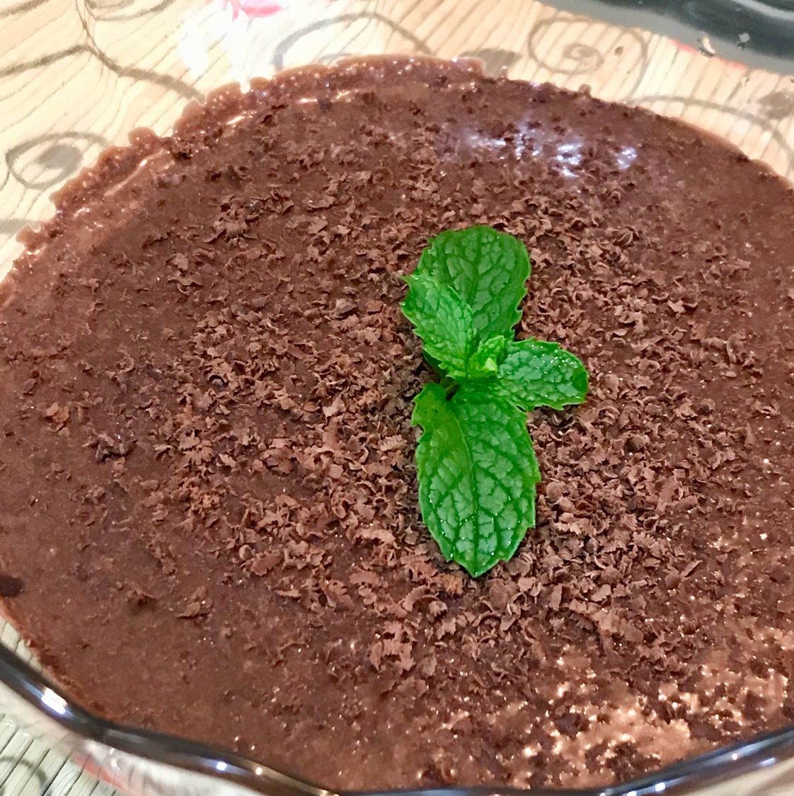 Mousse de chocolate cremoso