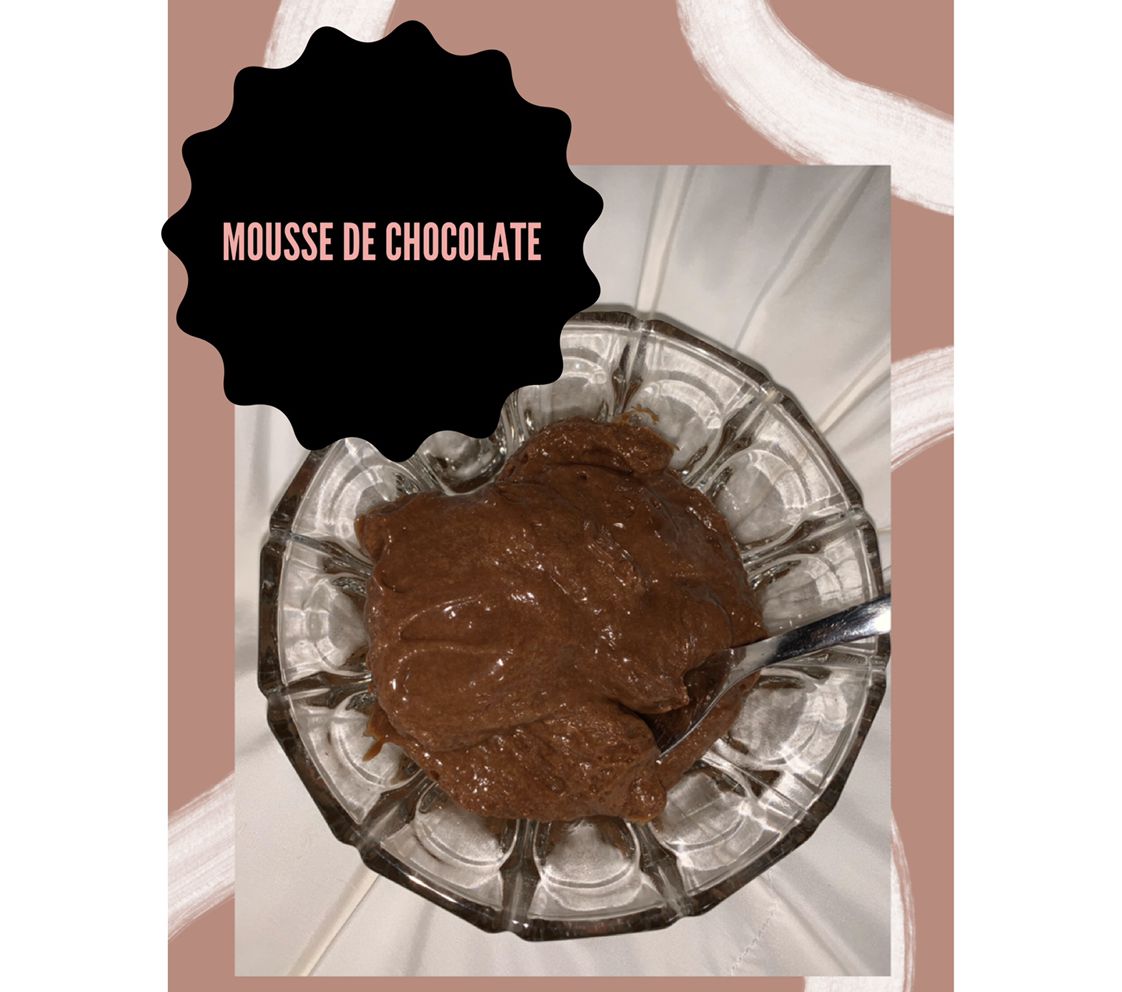 Mousse de chocolate superfácil