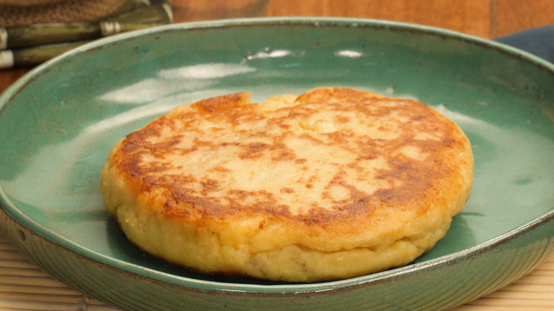 Pão de batata de frigideira fácil