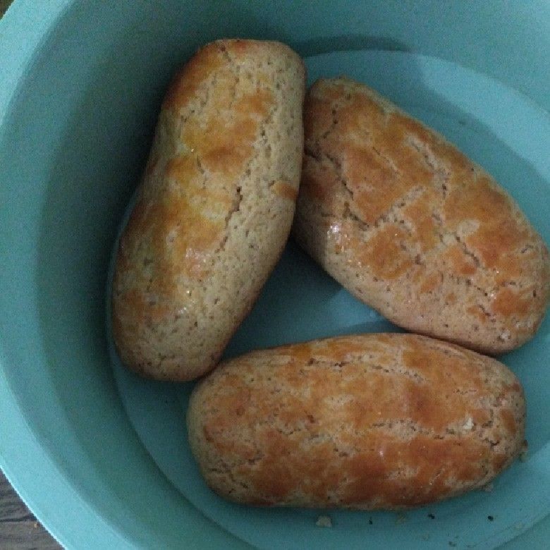 Pão de minuto com essência de baunilha