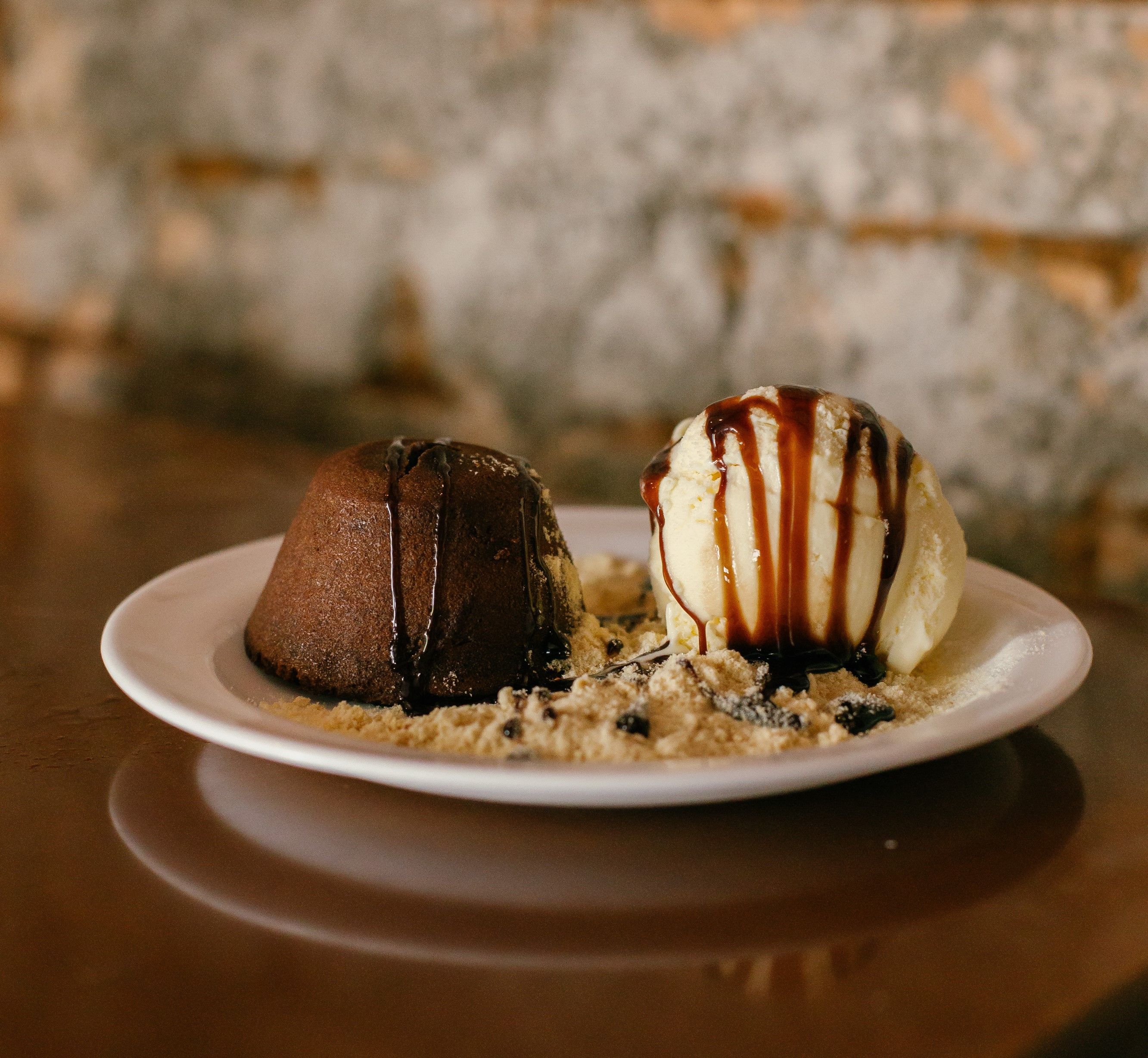 Petit Gateau do Família Burger