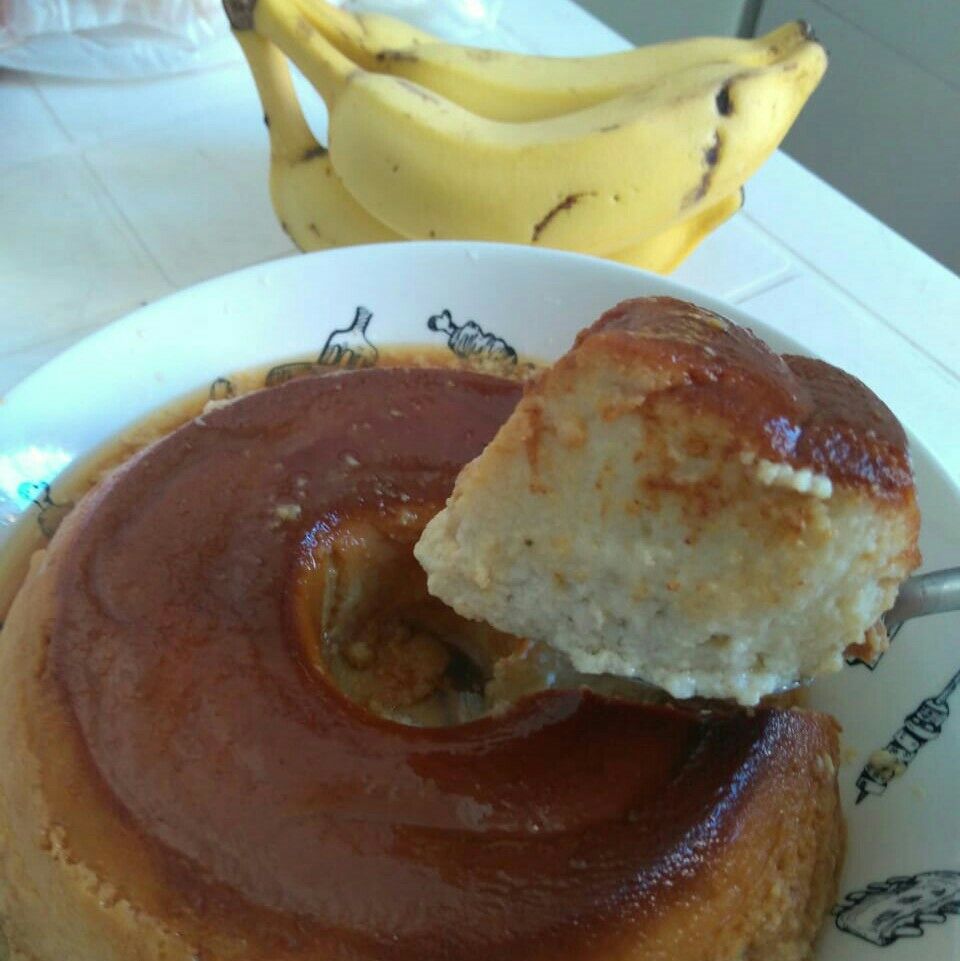 Pudim de banana