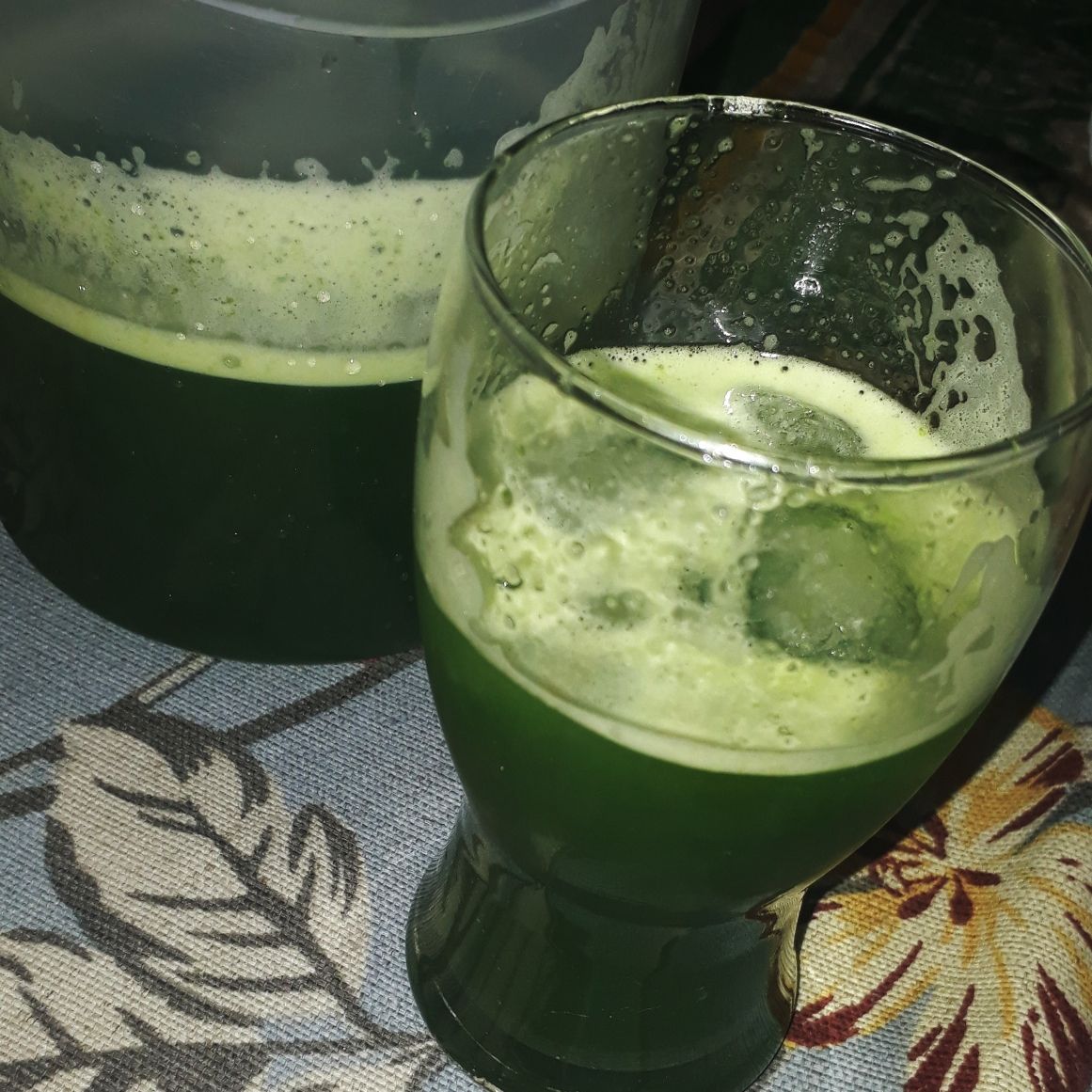 Suco de couve com limão