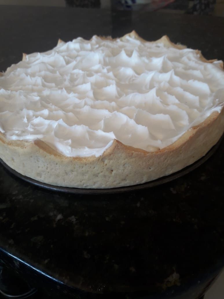 Torta de limão simples e deliciosa